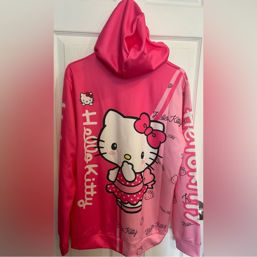Hello Kitty Vibrant Pink Hoodie - Picture 5 of 7